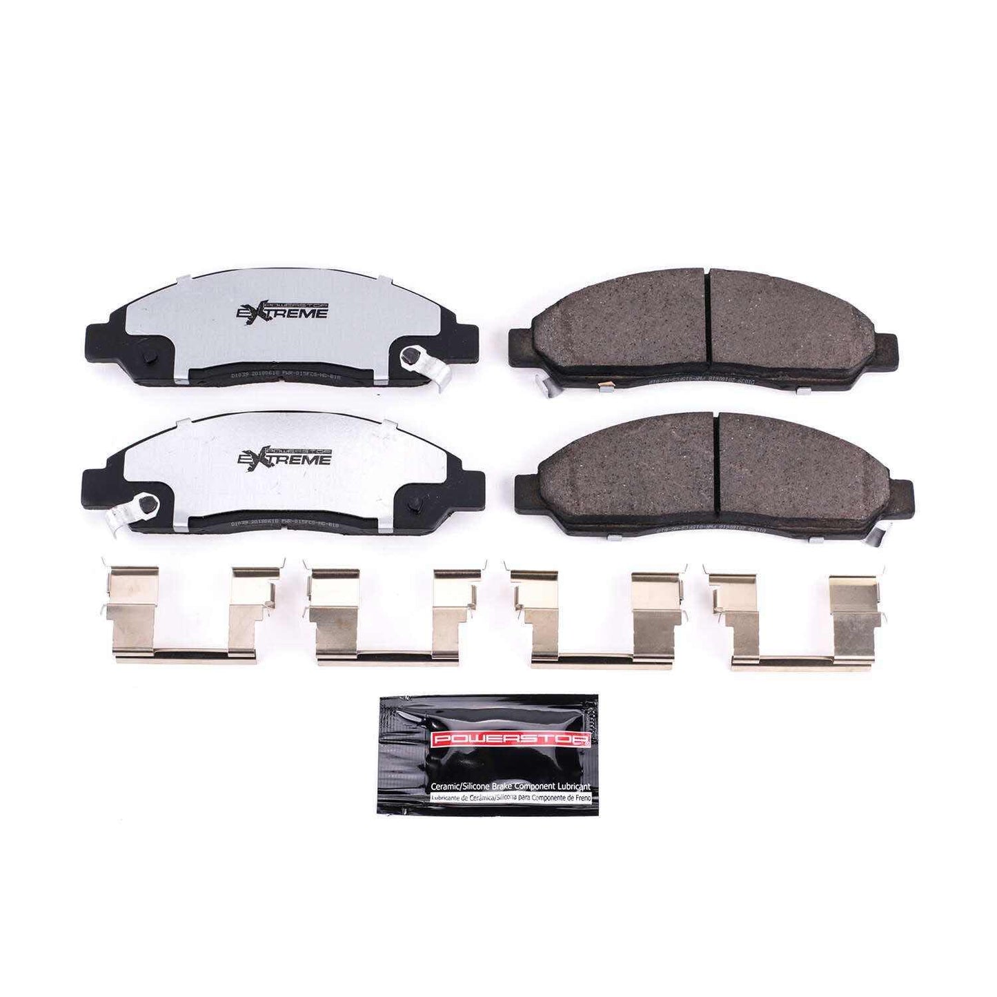 PowerStop Power Stop 04-08 Chevrolet Colorado Front Z36 Truck & Tow Brake Pads w/Hardware Z36-1039