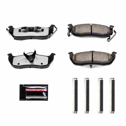 PowerStop Power Stop 04-10 Infiniti QX56 Rear Z36 Truck & Tow Brake Pads w/Hardware Z36-1041