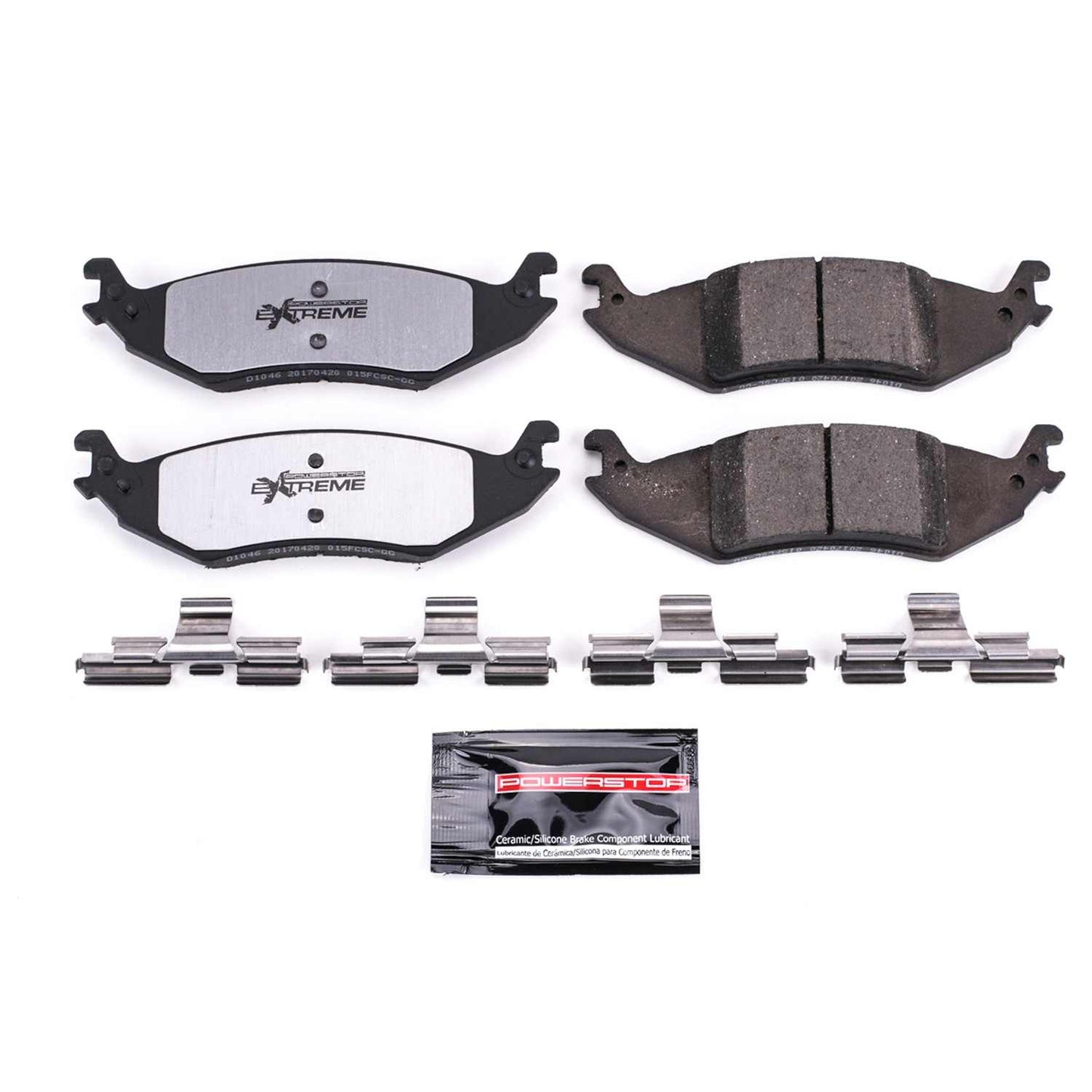 PowerStop Power Stop 04-07 Ford E-150 Rear Z36 Truck & Tow Brake Pads w/Hardware Z36-1046