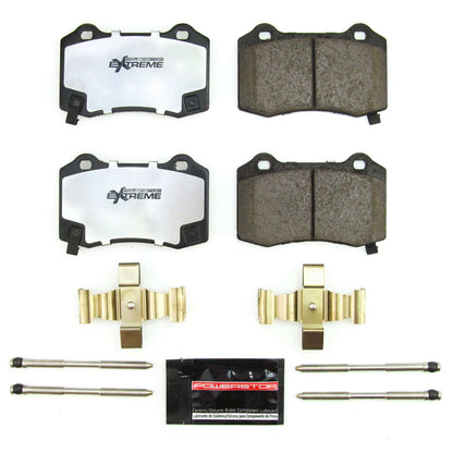 Power Stop 18-21 Jeep Grand Cherokee Rear Z36 Truck & Tow Brake Pads w/Hardware Z36-1053B