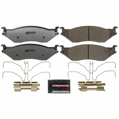 PowerStop Power Stop 08-09 Ford F53 Front or Rear Z36 Truck & Tow Brake Pads w/Hardware Z36-1066