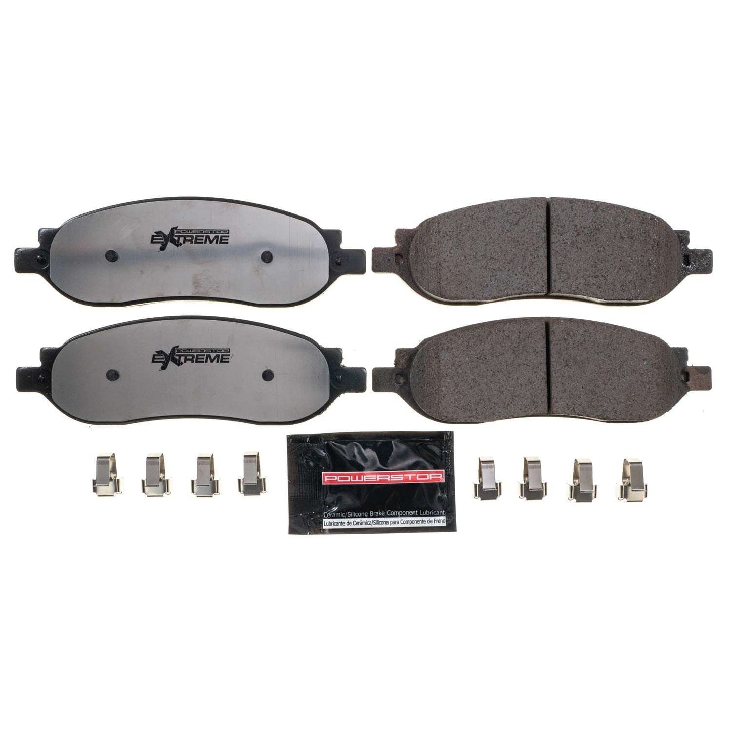 PowerStop Power Stop 05-07 Ford F-250 Super Duty Rear Z36 Truck & Tow Brake Pads w/Hardware Z36-1068