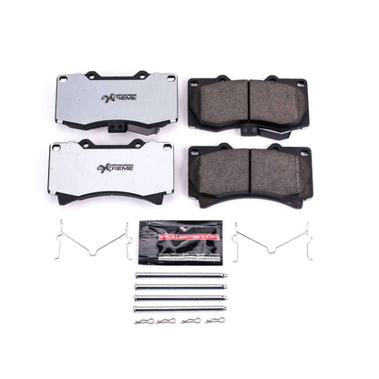 PowerStop Power Stop 06-10 Hummer H3 Front Z36 Truck & Tow Brake Pads w/Hardware Z36-1119