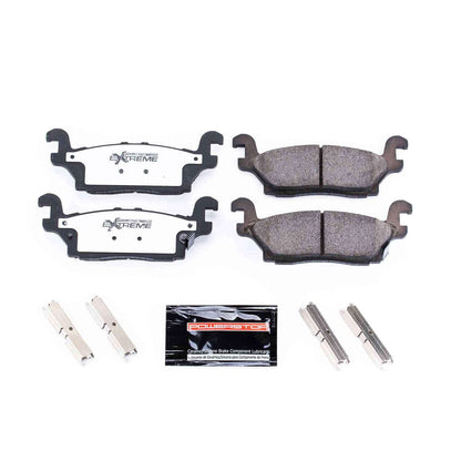 PowerStop Power Stop 06-10 Hummer H3 Rear Z36 Truck & Tow Brake Pads w/Hardware Z36-1120