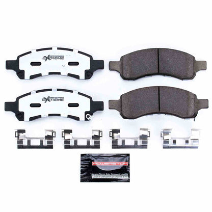 PowerStop Power Stop 08-17 Buick Enclave Front Z36 Truck & Tow Brake Pads w/Hardware Z36-1169A