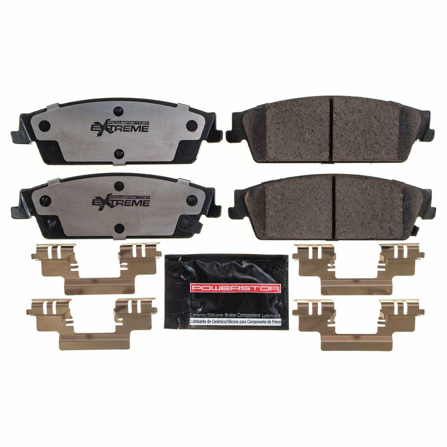 PowerStop Power Stop 99-00 Cadillac Escalade Rear Z36 Truck & Tow Brake Pads w/Hardware Z36-1194