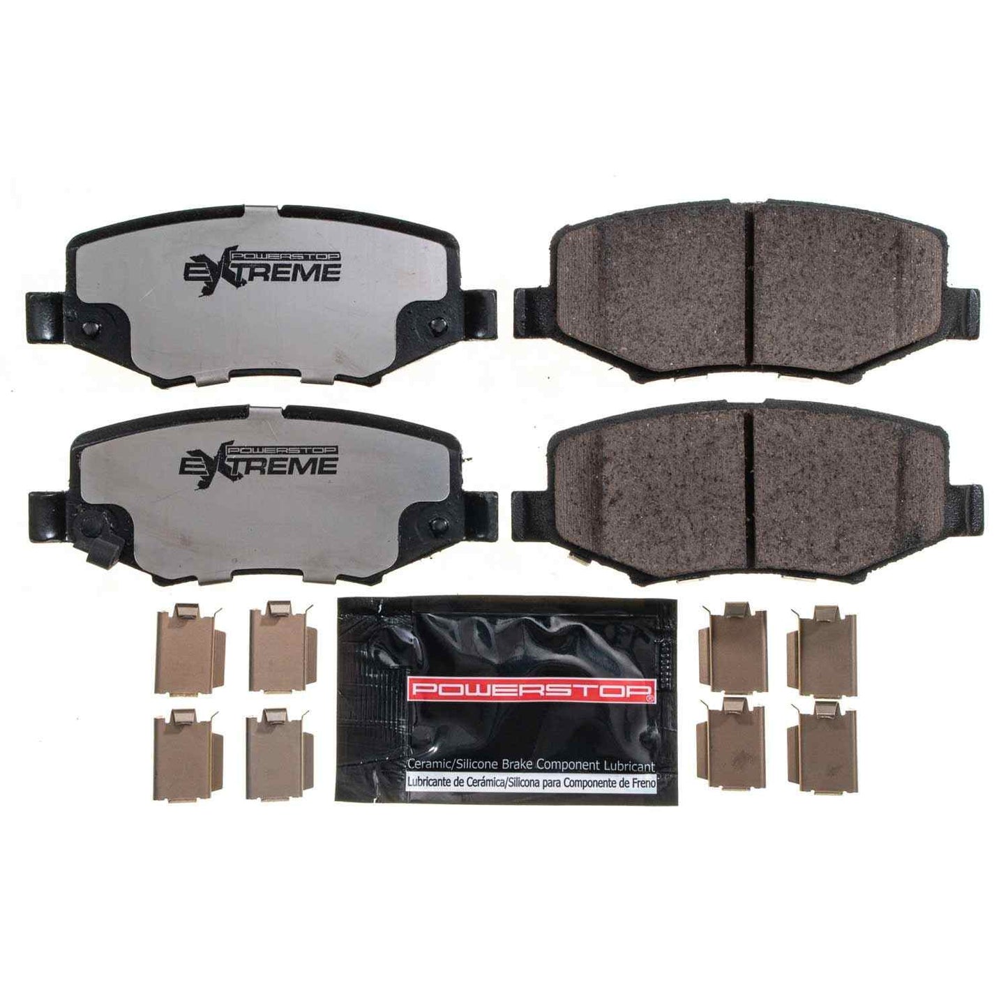 PowerStop Power Stop 07-11 Dodge Nitro Rear Z36 Truck & Tow Brake Pads w/Hardware Z36-1274