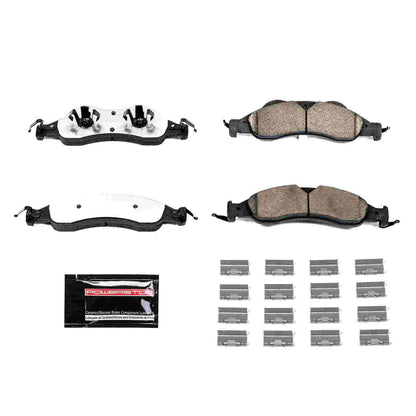 PowerStop Power Stop 07-09 Ford Expedition Front Z36 Truck & Tow Brake Pads w/Hardware Z36-1278