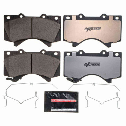 PowerStop Power Stop 08-11 Lexus LX570 Front Z36 Truck & Tow Brake Pads w/Hardware Z36-1303