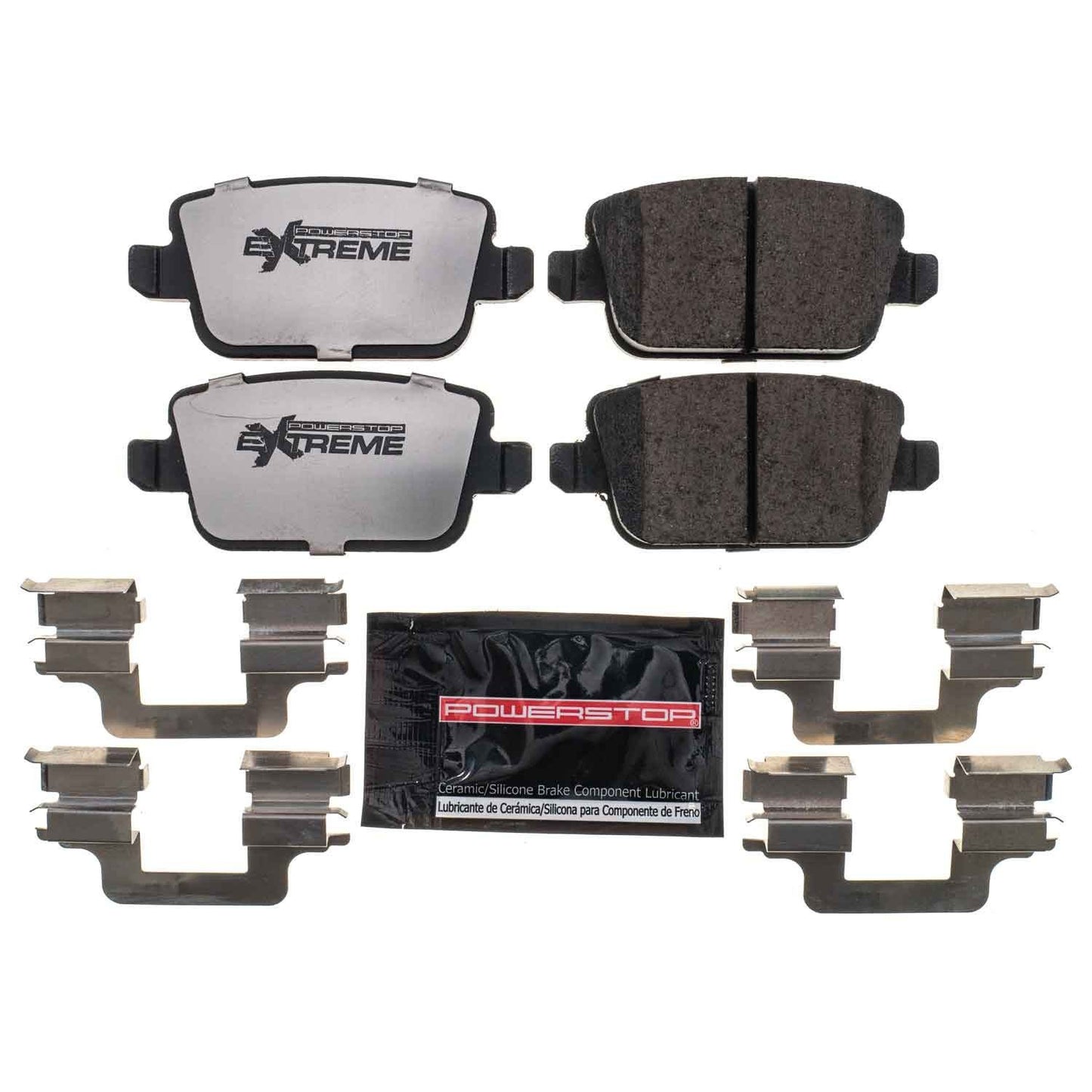 PowerStop Power Stop 08-12 Land Rover LR2 Rear Z36 Truck & Tow Brake Pad w/Hardware Z36-1314B