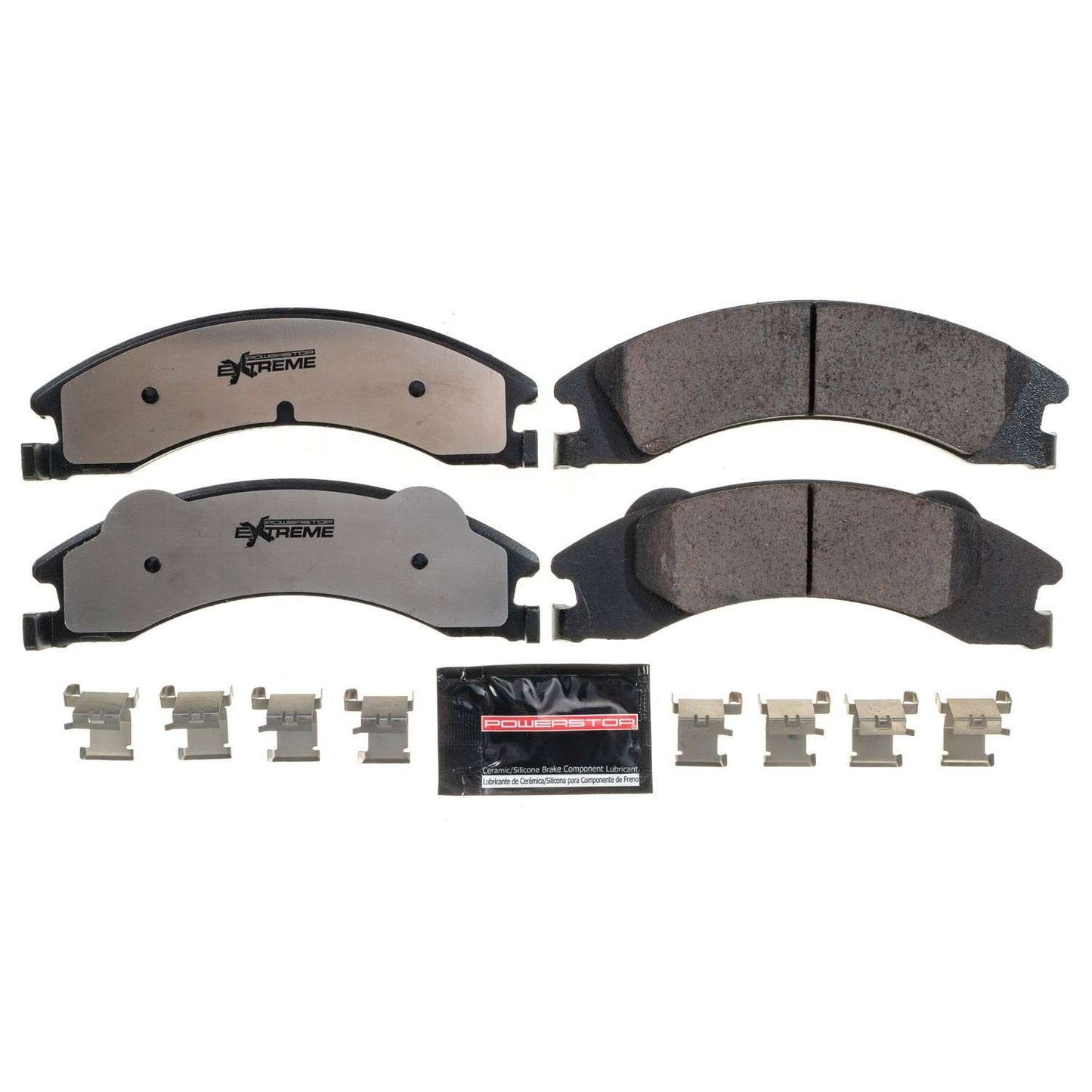 PowerStop Power Stop 08-14 Ford E-150 Rear Z36 Truck & Tow Brake Pads w/Hardware Z36-1329