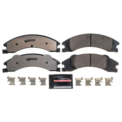 PowerStop Power Stop 08-14 Ford E-150 Rear Z36 Truck & Tow Brake Pads w/Hardware Z36-1329