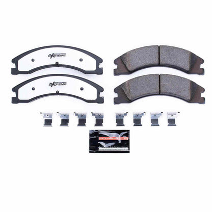 PowerStop Power Stop 08-19 Ford E-450 Super Duty Rear Z36 Truck & Tow Brake Pads w/Hardware Z36-1330