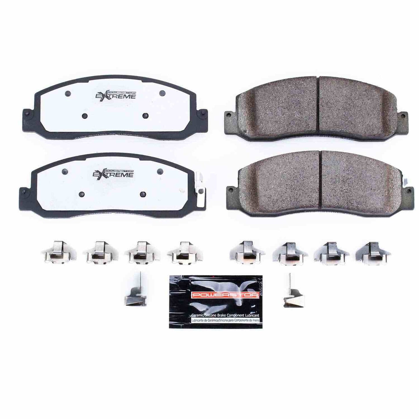 PowerStop Power Stop 08-11 Ford F-250 Super Duty Front Z36 Truck & Tow Brake Pads w/Hardware Z36-1333
