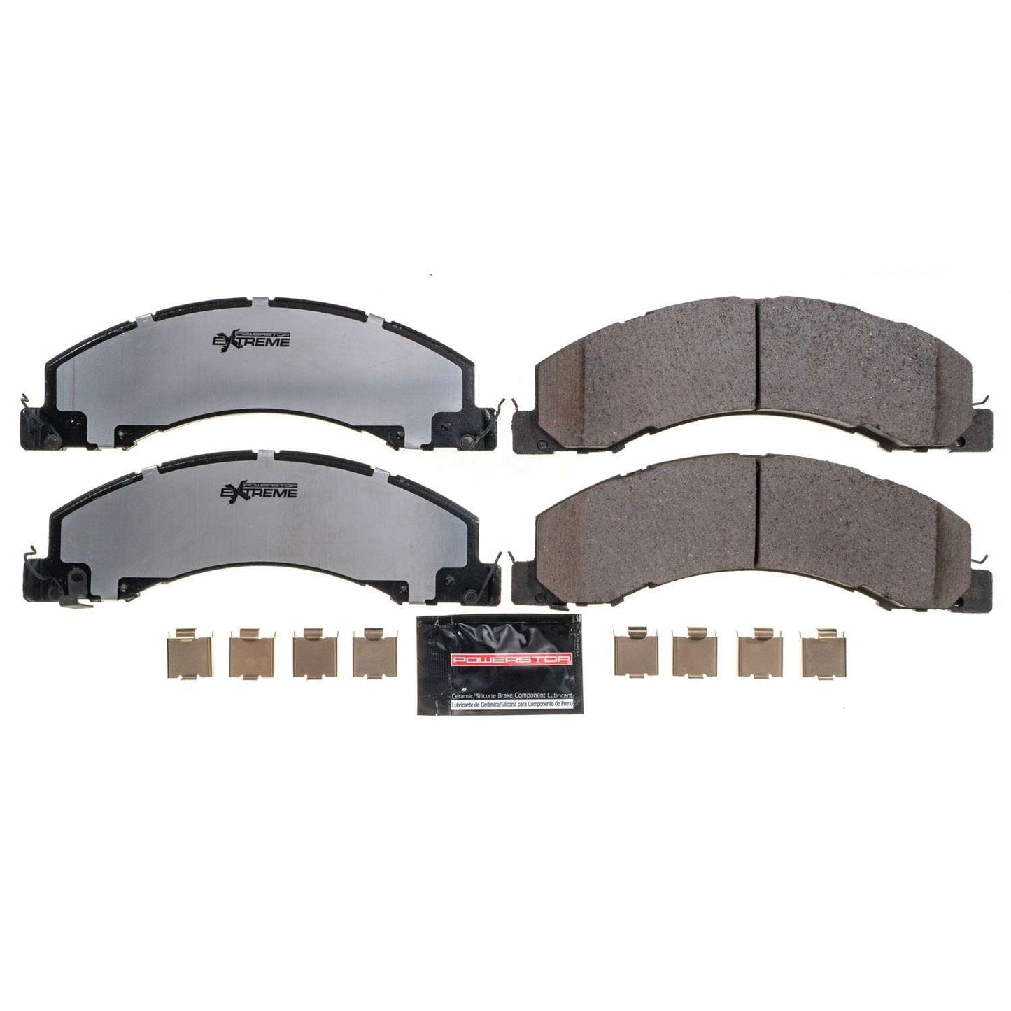 PowerStop Power Stop 08-10 Dodge Ram 4500 Front or Rear Z36 Truck & Tow Brake Pads w/Hardware Z36-1335