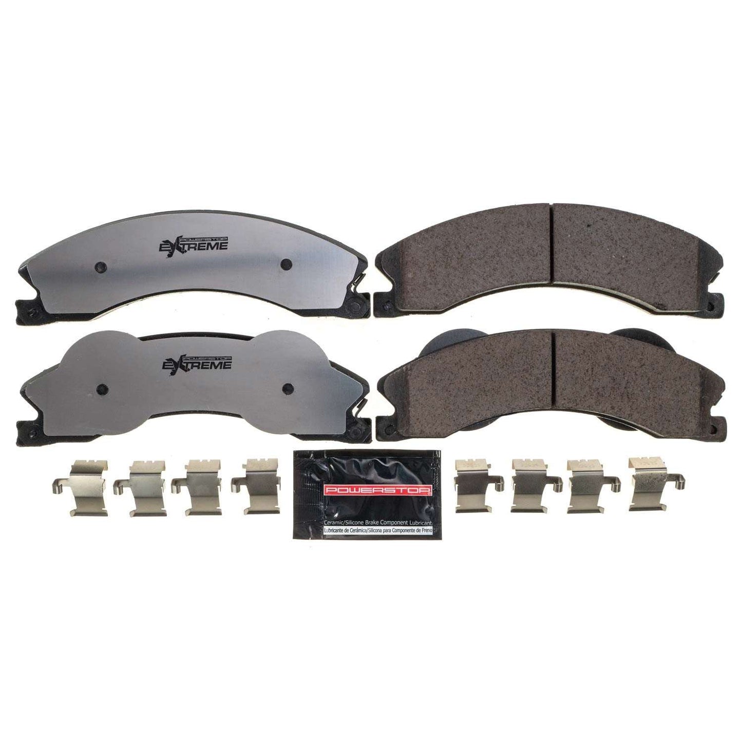 PowerStop Power Stop 2011 Chevrolet Silverado 2500 HD Front or Rear Z36 Truck & Tow Brake Pads w/Hardware Z36-1411