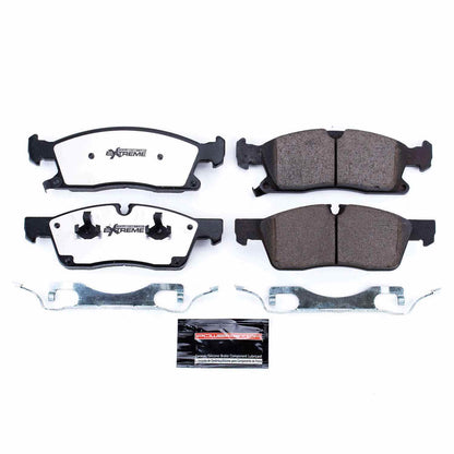 PowerStop Power Stop 11-16 Dodge Durango Front Z36 Truck & Tow Brake Pads w/Hardware Z36-1455