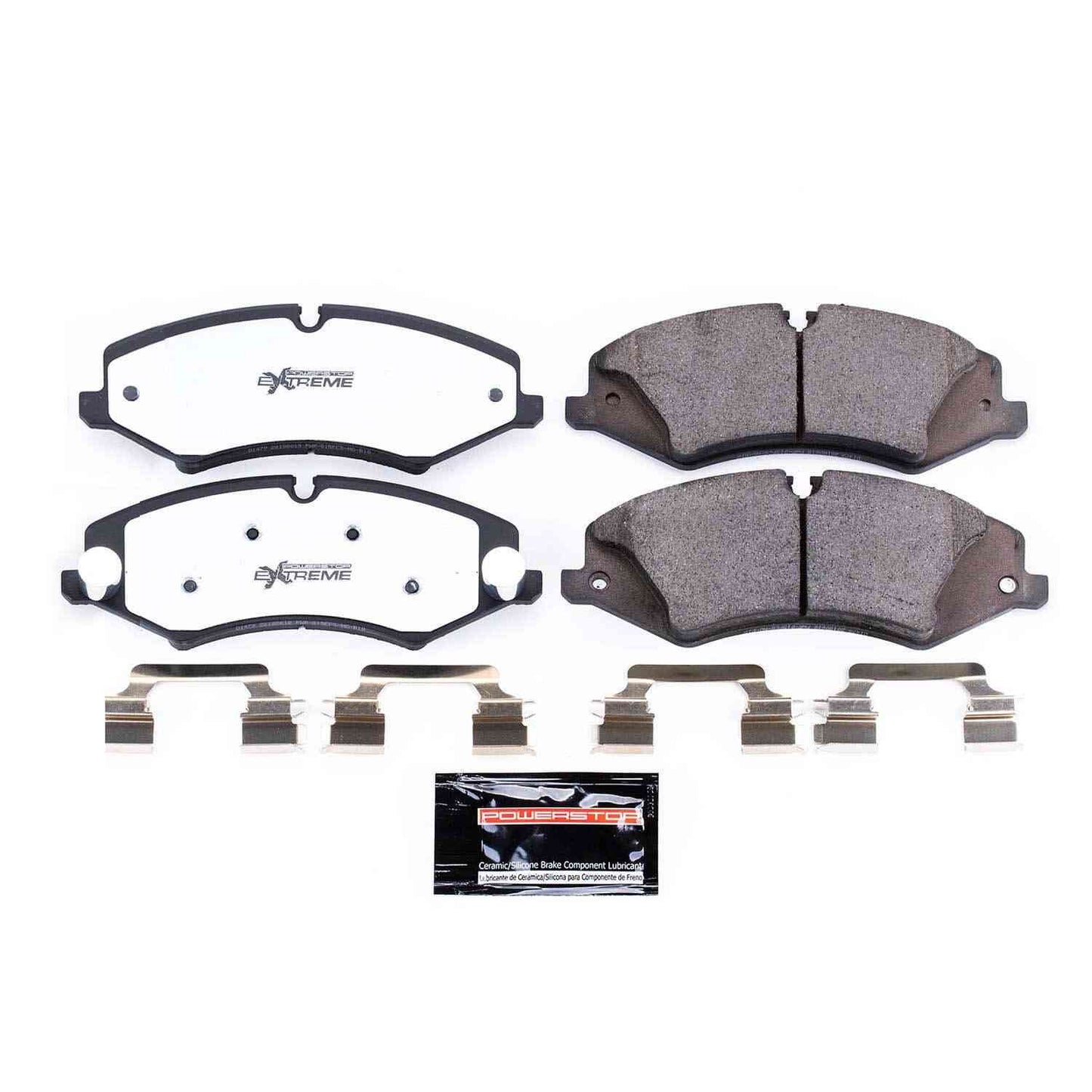 PowerStop Power Stop 2017 Land Rover Discovery Front Z36 Truck & Tow Brake Pads w/Hardware Z36-1479