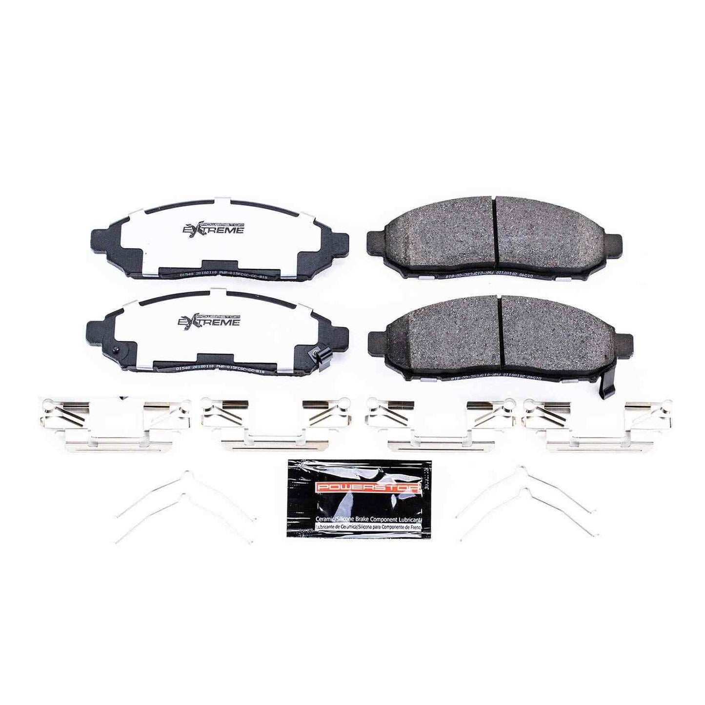 PowerStop Power Stop 2015 Chevrolet City Express Front Z36 Truck & Tow Brake Pads w/Hardware Z36-1548