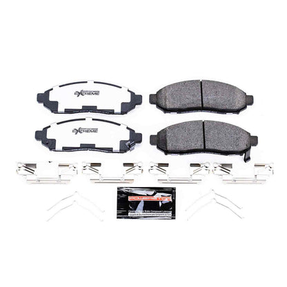 PowerStop Power Stop 2015 Chevrolet City Express Front Z36 Truck & Tow Brake Pads w/Hardware Z36-1548