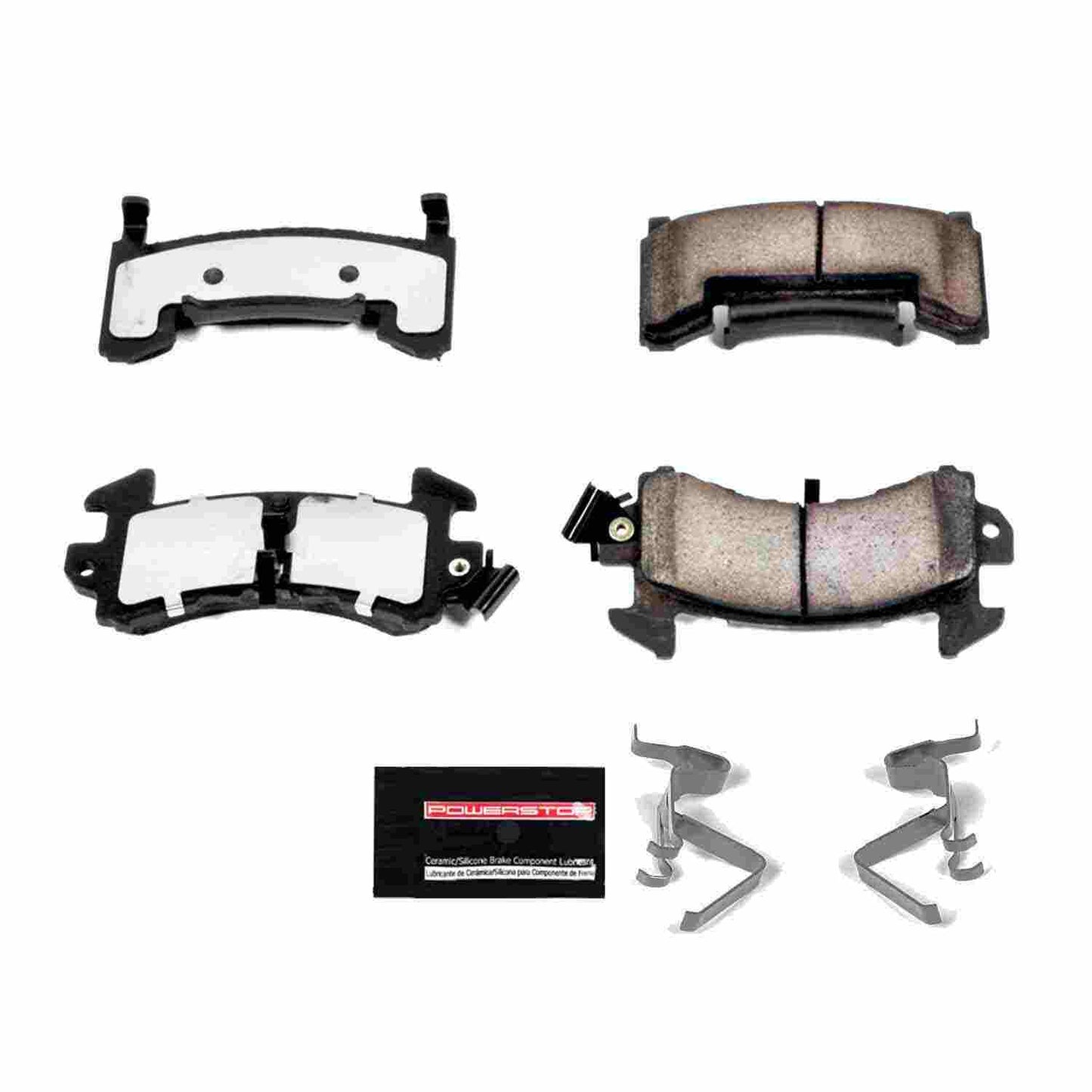 PowerStop Power Stop 79-85 Avanti II Front or Rear Z36 Truck & Tow Brake Pads w/Hardware Z36-154