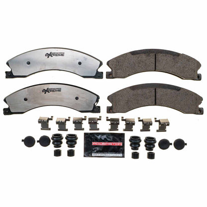PowerStop Power Stop 12-19 Chevrolet Silverado 2500 HD Front or Rear Z36 Truck & Tow Brake Pads w/Hardware Z36-1565