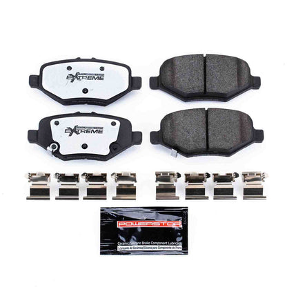 PowerStop Power Stop 13-16 Ford Explorer Rear Z36 Truck & Tow Brake Pads w/Hardware Z36-1612