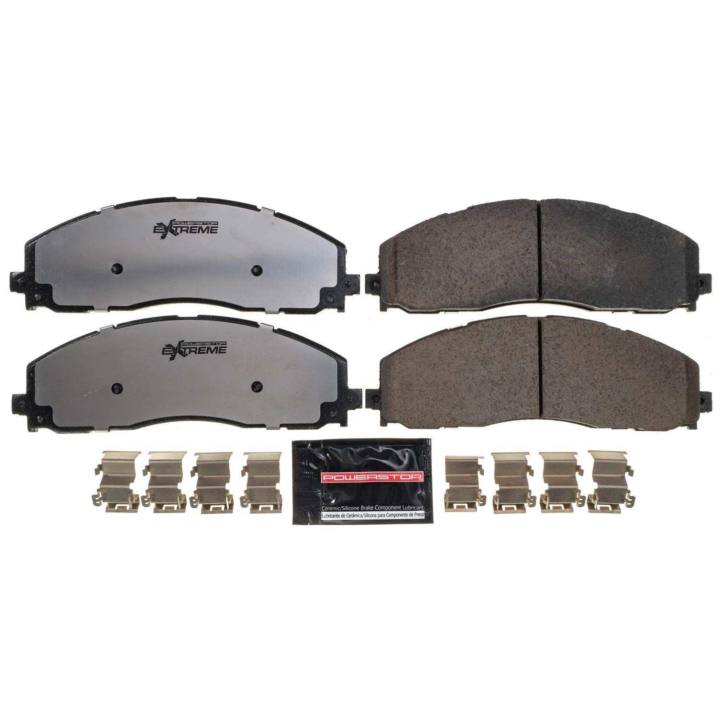PowerStop Power Stop 12-19 Ford F-250 Super Duty Front Z36 Truck & Tow Brake Pads w/Hardware Z36-1680