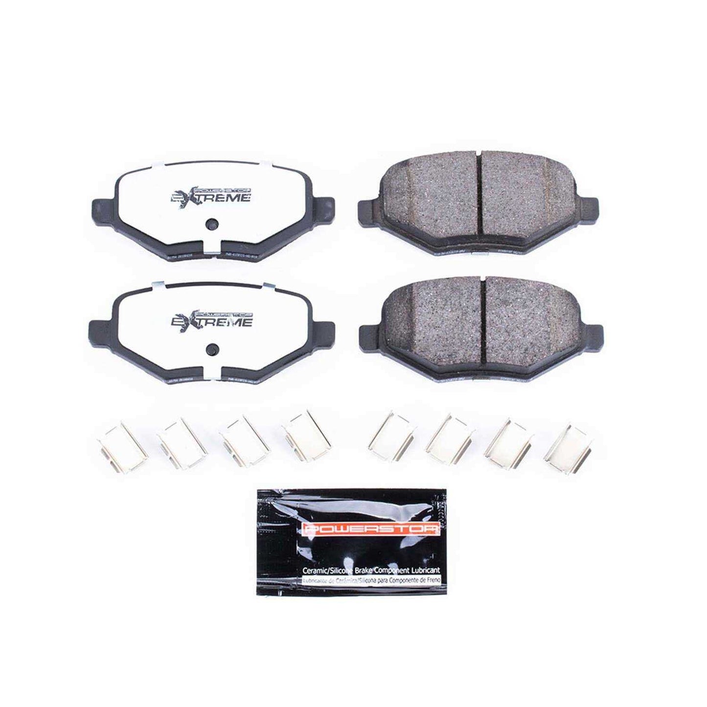 PowerStop Power Stop 14-15 Ford Edge Rear Z36 Truck & Tow Brake Pads w/Hardware Z36-1754