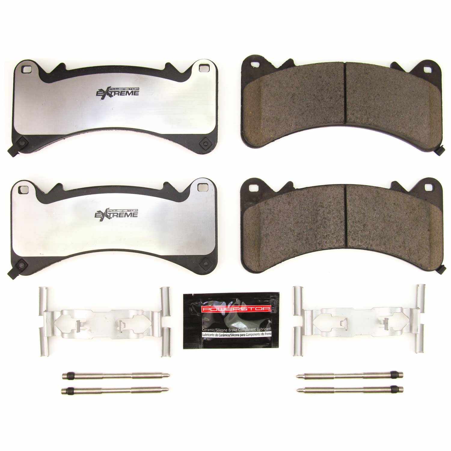 Power Stop 17-19 Cadillac Escalade Front Z36 Truck & Tow Brake Pads w/Hardware Z36-1910