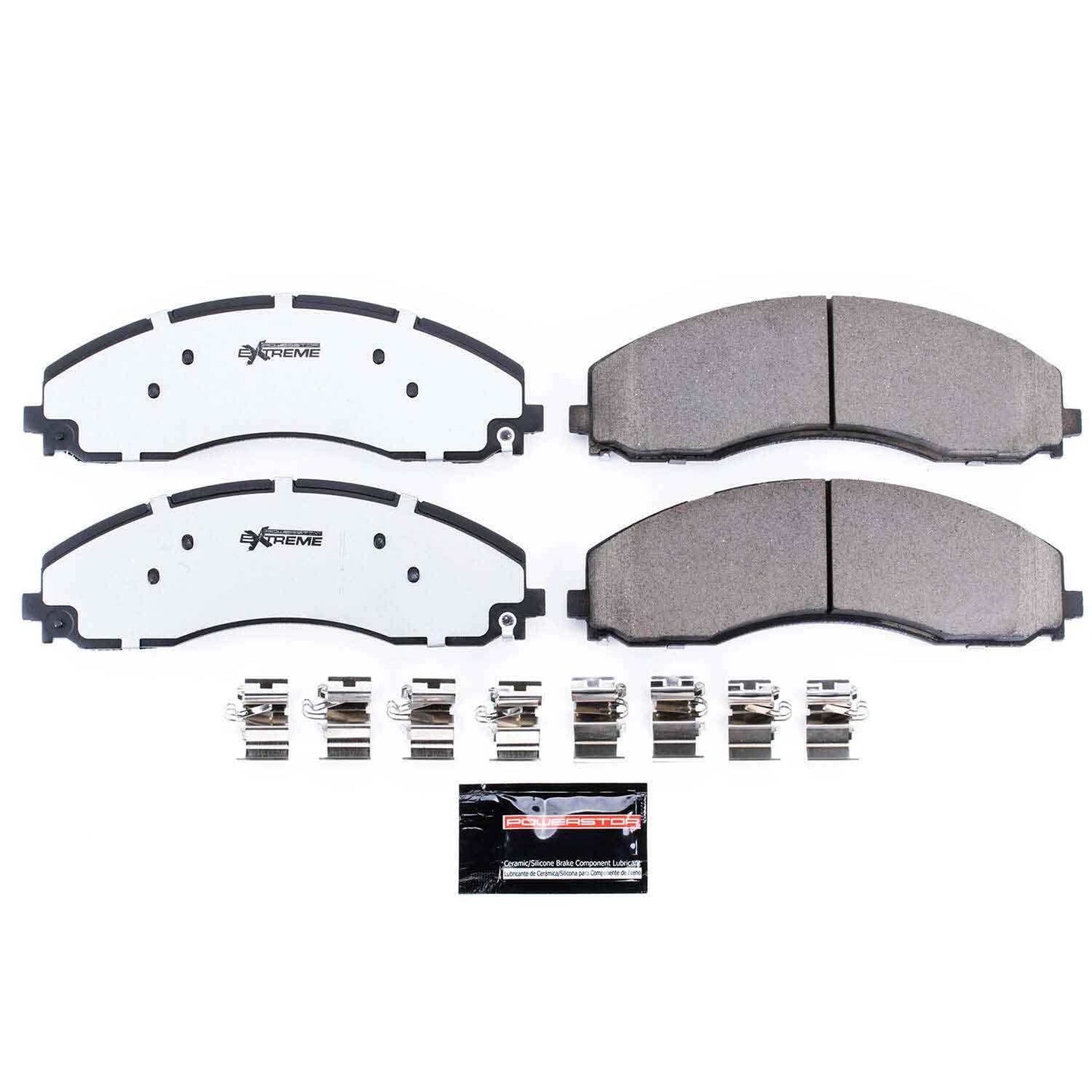 PowerStop Power Stop 17-19 Ford F-450 Super Duty Rear Z36 Truck & Tow Brake Pads w/Hardware Z36-2018A