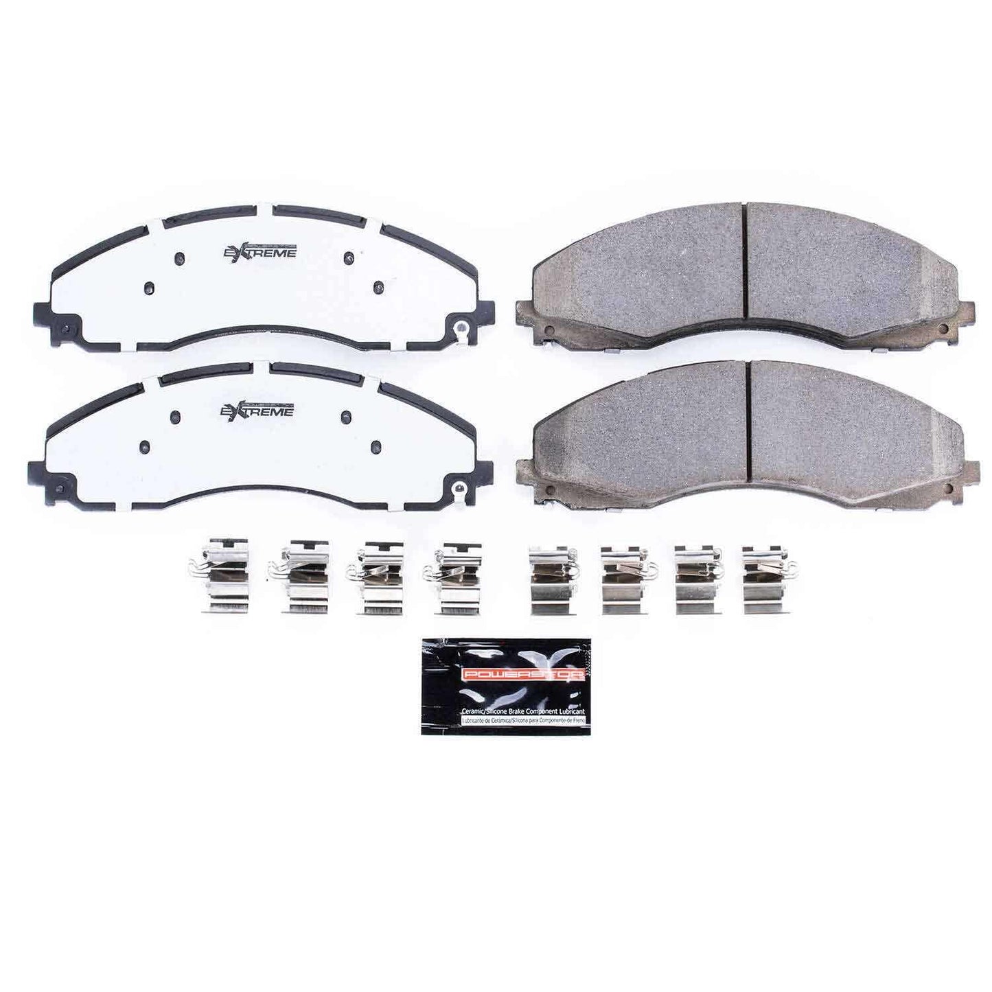 PowerStop Power Stop 17-19 Ford F-450 Super Duty Front Z36 Truck & Tow Brake Pads w/Hardware Z36-2018