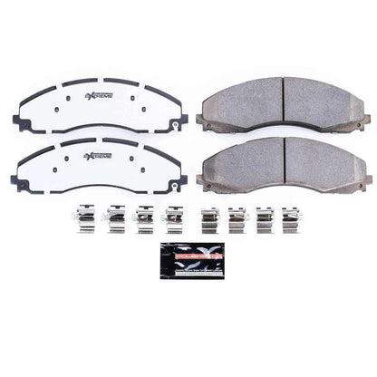 PowerStop Power Stop 17-19 Ford F-450 Super Duty Front Z36 Truck & Tow Brake Pads w/Hardware Z36-2018