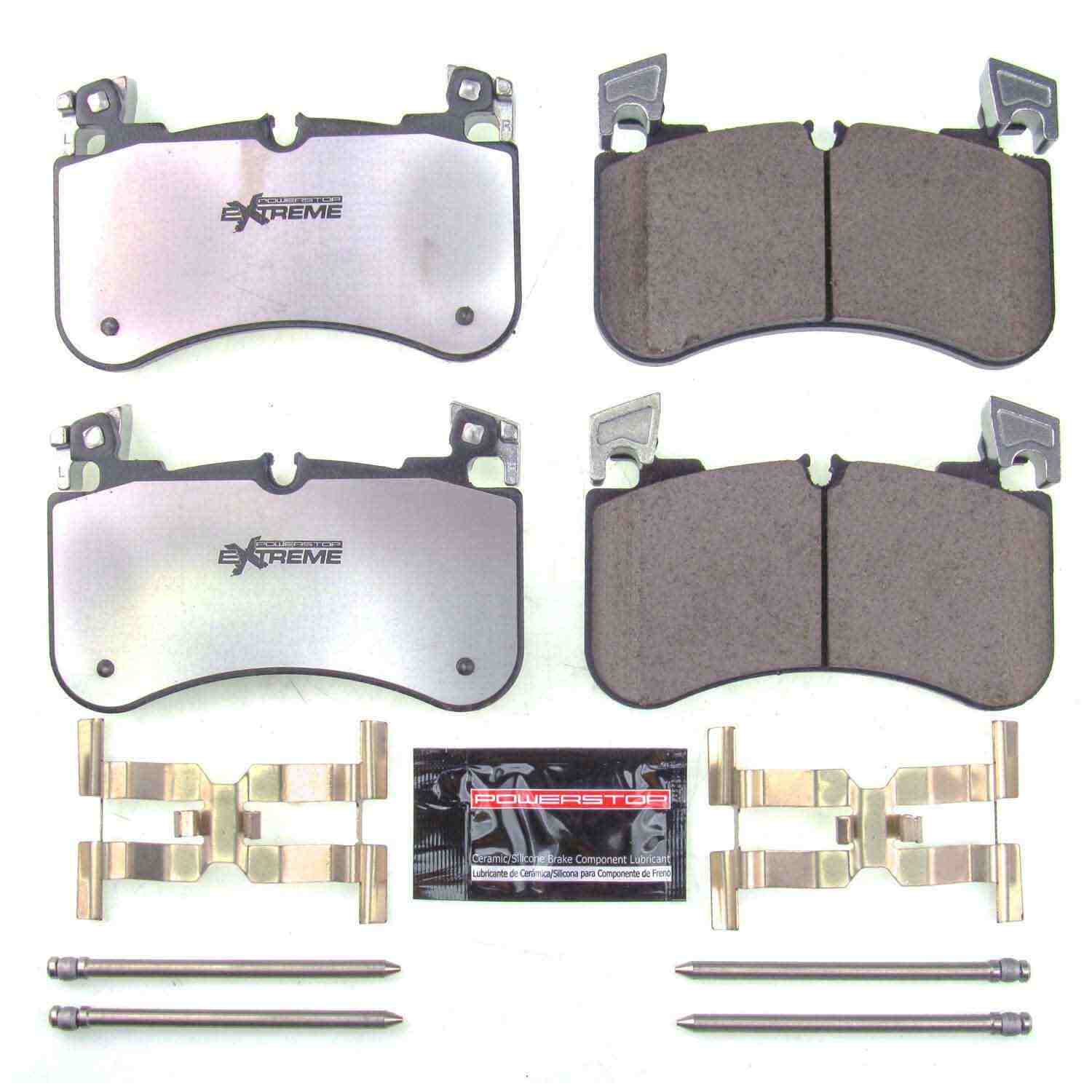 Power Stop 18-19 Land Rover Discovery Front Z36 Truck & Tow Brake Pads w/Hardware Z36-2184