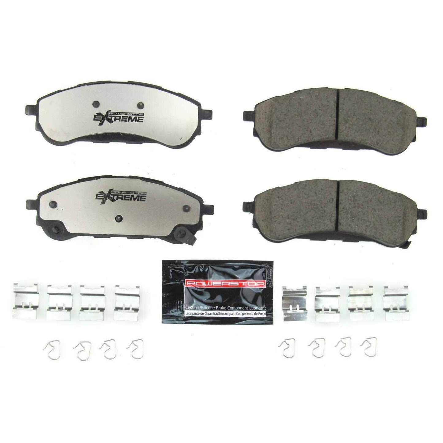 PowerStop Power Stop 2019 Ford Ranger Rear Z36 Truck & Tow Brake Pads w/Hardware Z36-2208