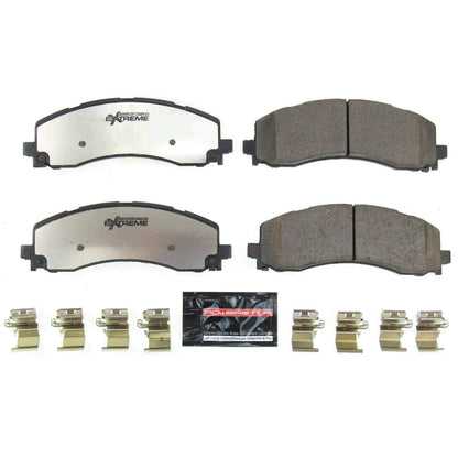 PowerStop Power Stop 2019 Ram 2500 Rear Z36 Truck & Tow Brake Pads w/Hardware Z36-2225