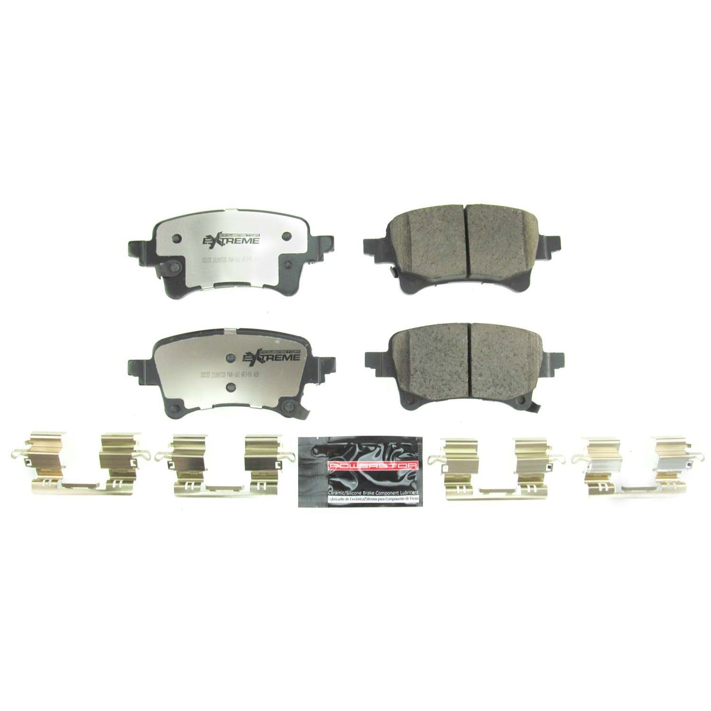 Power Stop 2020 Jeep Gladiator Rear Z36 Truck & Tow Brake Pads w/Hardware Z36-2233