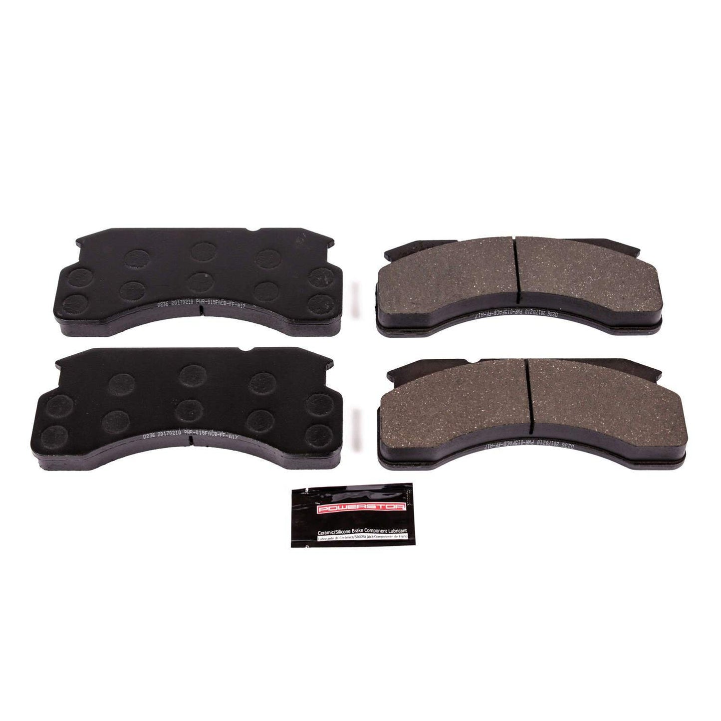 PowerStop Power Stop 84-89 Ford B600 Front Z36 Truck & Tow Brake Pads w/Hardware Z36-236