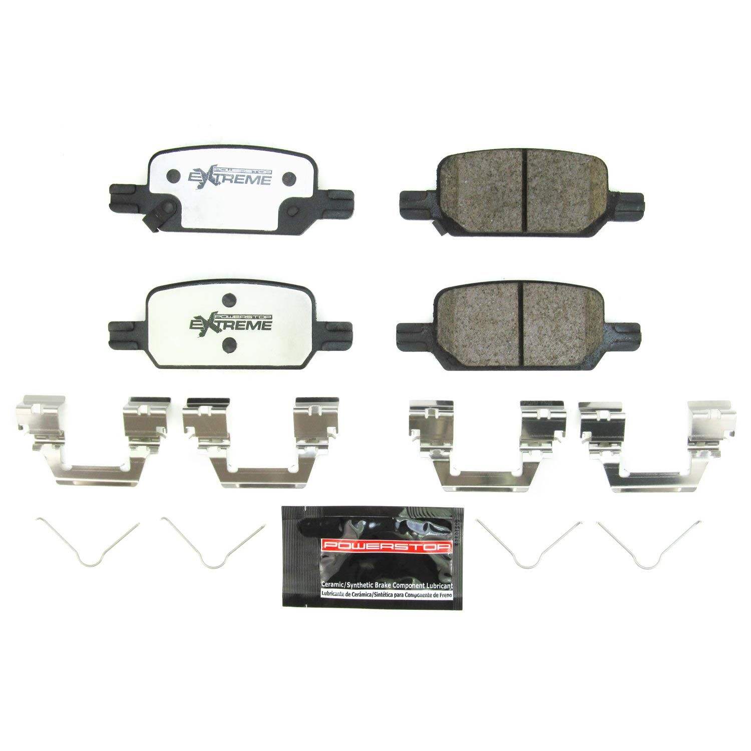 PowerStop Power Stop 2021 GMC Canyon Rear Z36 Truck & Tow Brake Pad w/Hardware Z36-2370