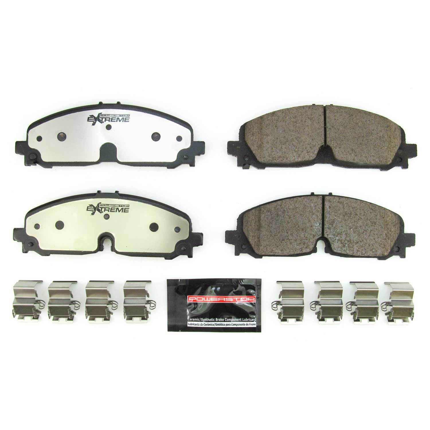 PowerStop Power Stop 2021 Chevrolet Colorado Front Z36 Truck & Tow Brake Pads w/Hardware Z36-2371