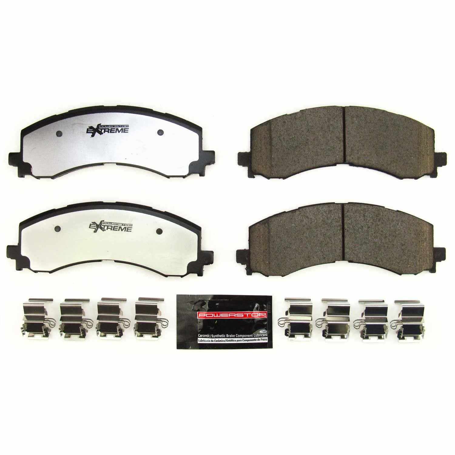 PowerStop Power Stop 21-22 Ford F-150 Front Z36 Truck & Tow Brake Pads w/Hardware Z36-2382