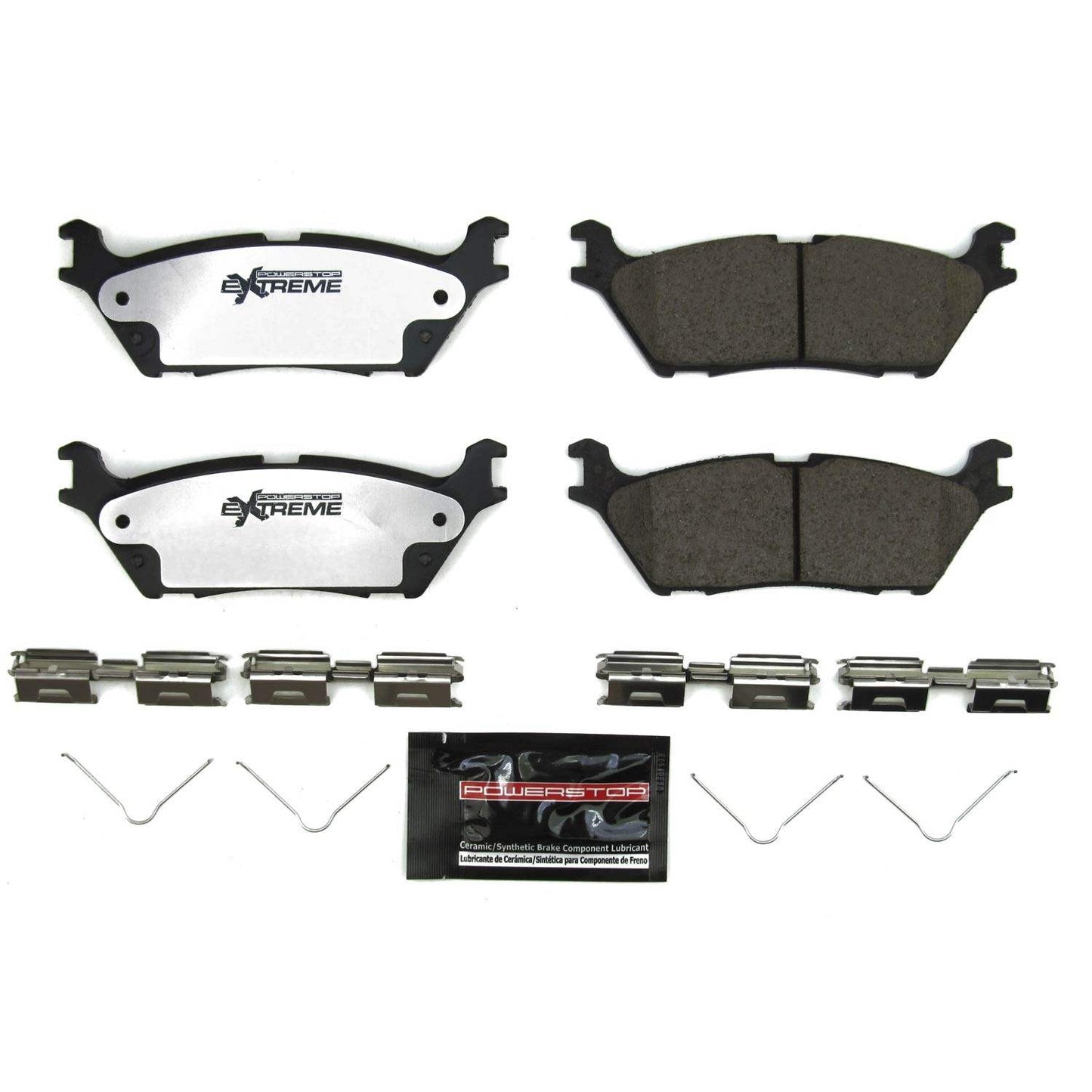 PowerStop Power Stop 21-22 Ford F-150 Rear Z36 Truck & Tow Brake Pads w/Hardware Z36-2383