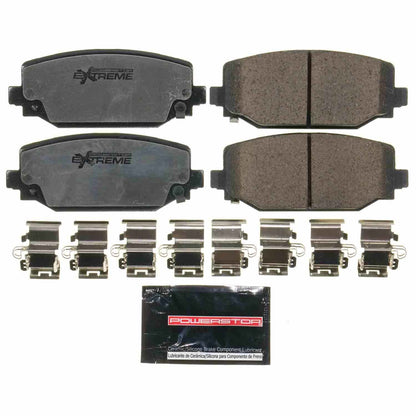 PowerStop Power Stop 2022 Jeep Grand Cherokee Rear Z36 Truck & Tow Brake Pads w/Hardware Z36-2411