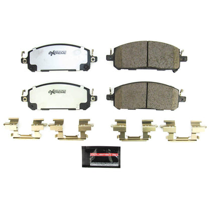 PowerStop Power Stop 2022 Nissan Pathfinder Front Z36 Truck & Tow Brake Pad w/Hardware Z36-2413
