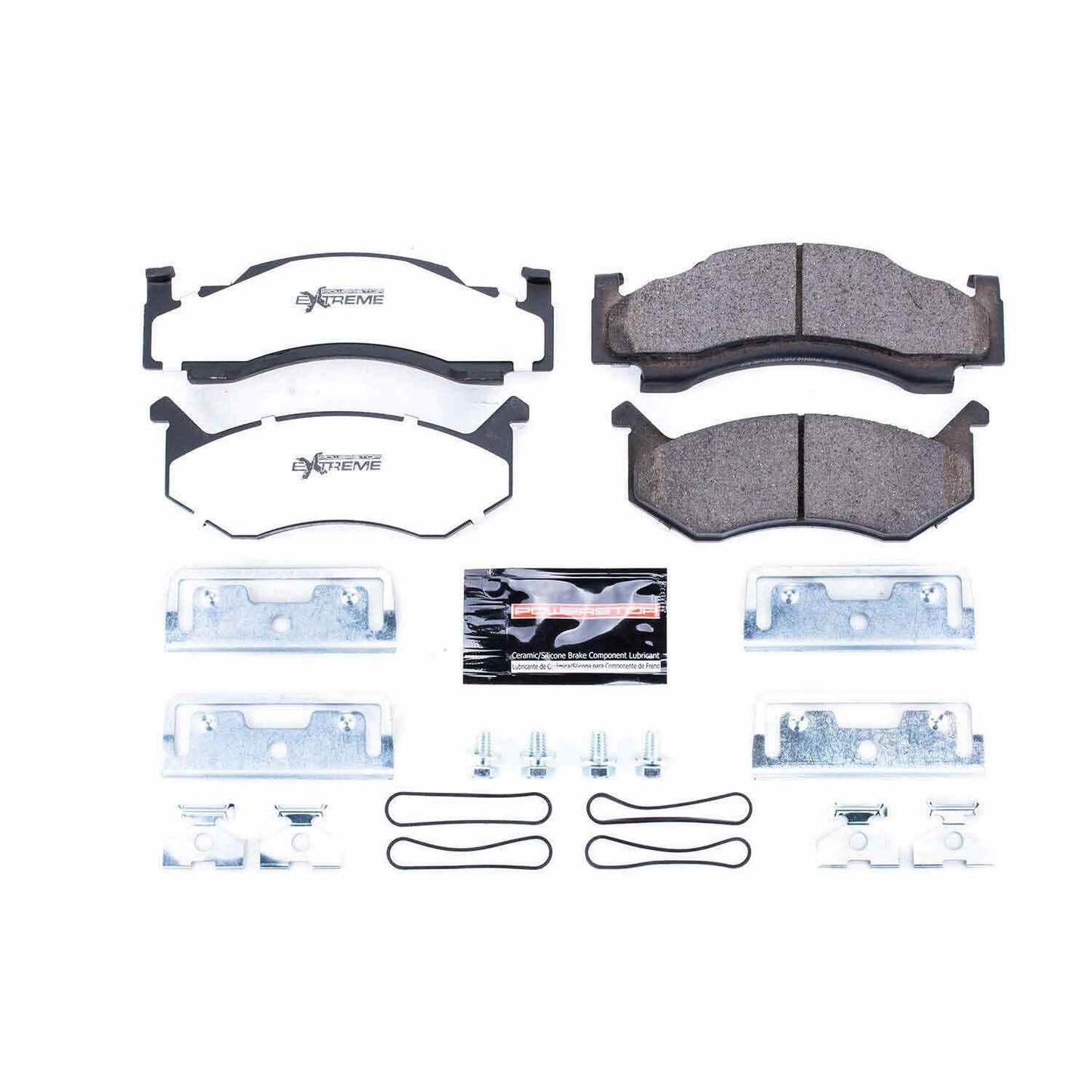 PowerStop Power Stop 80-82 Chrysler Town & Country Front Z36 Truck & Tow Brake Pads w/Hardware Z36-269