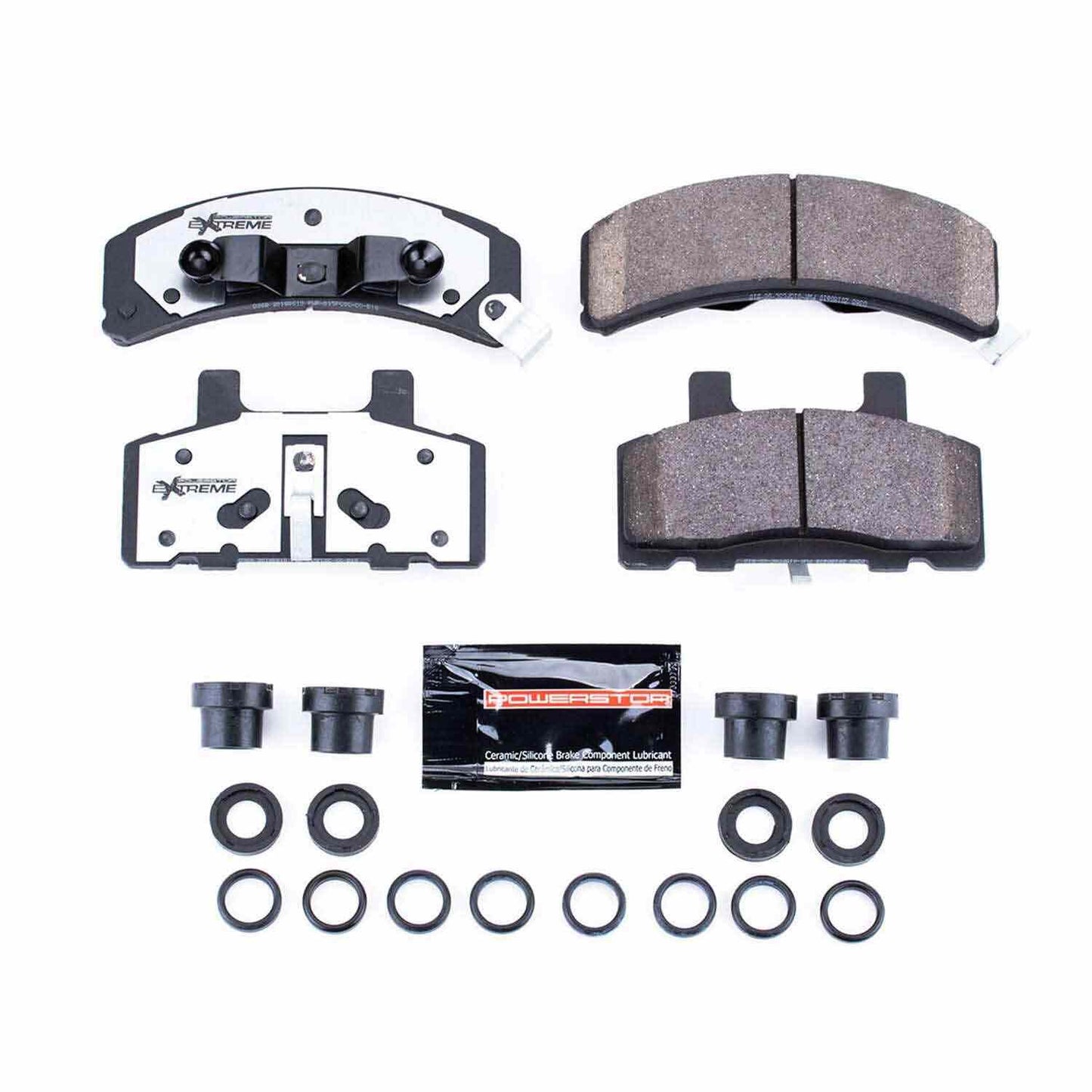 PowerStop Power Stop 88-91 Chevrolet C1500 Front Z36 Truck & Tow Brake Pads w/Hardware Z36-368