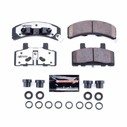 PowerStop Power Stop 88-91 Chevrolet C1500 Front Z36 Truck & Tow Brake Pads w/Hardware Z36-368