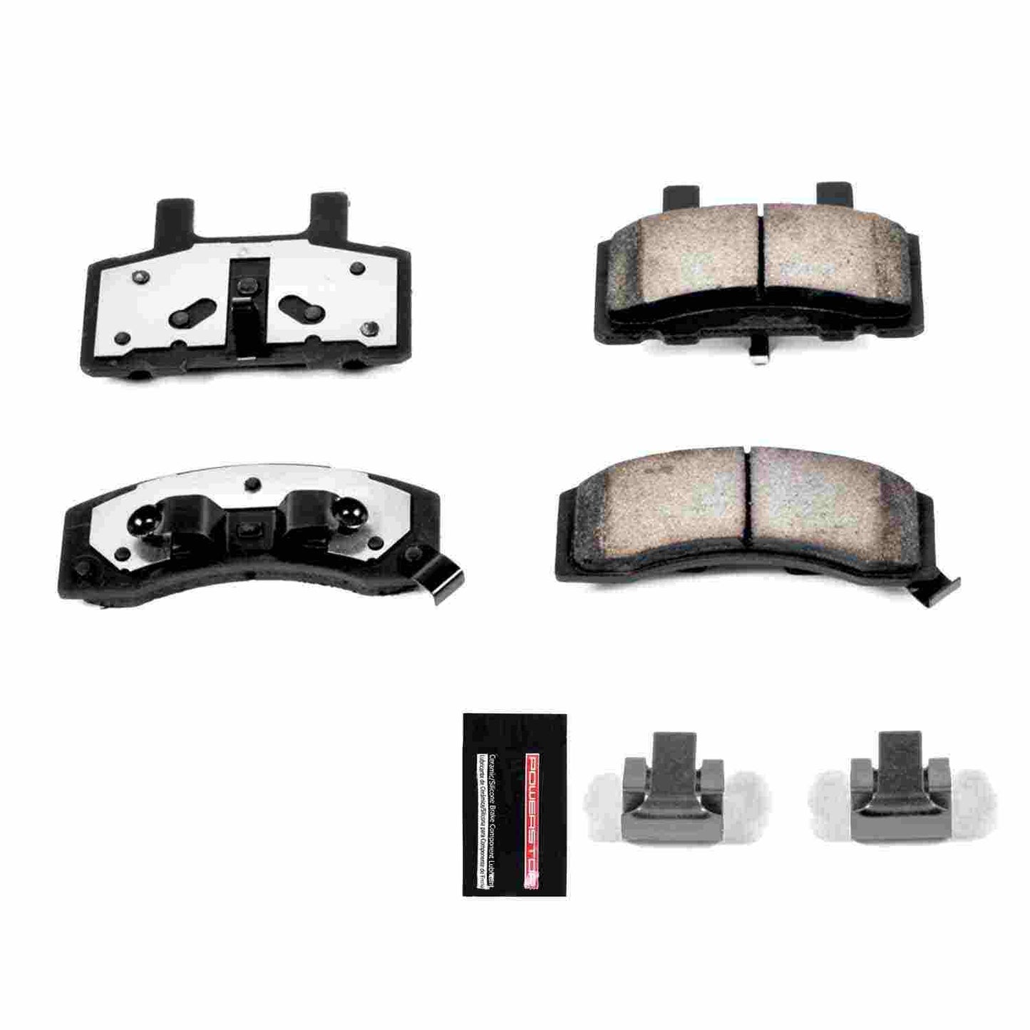 PowerStop Power Stop 87-93 Ford Bronco Front Z36 Truck & Tow Brake Pads w/Hardware Z36-375