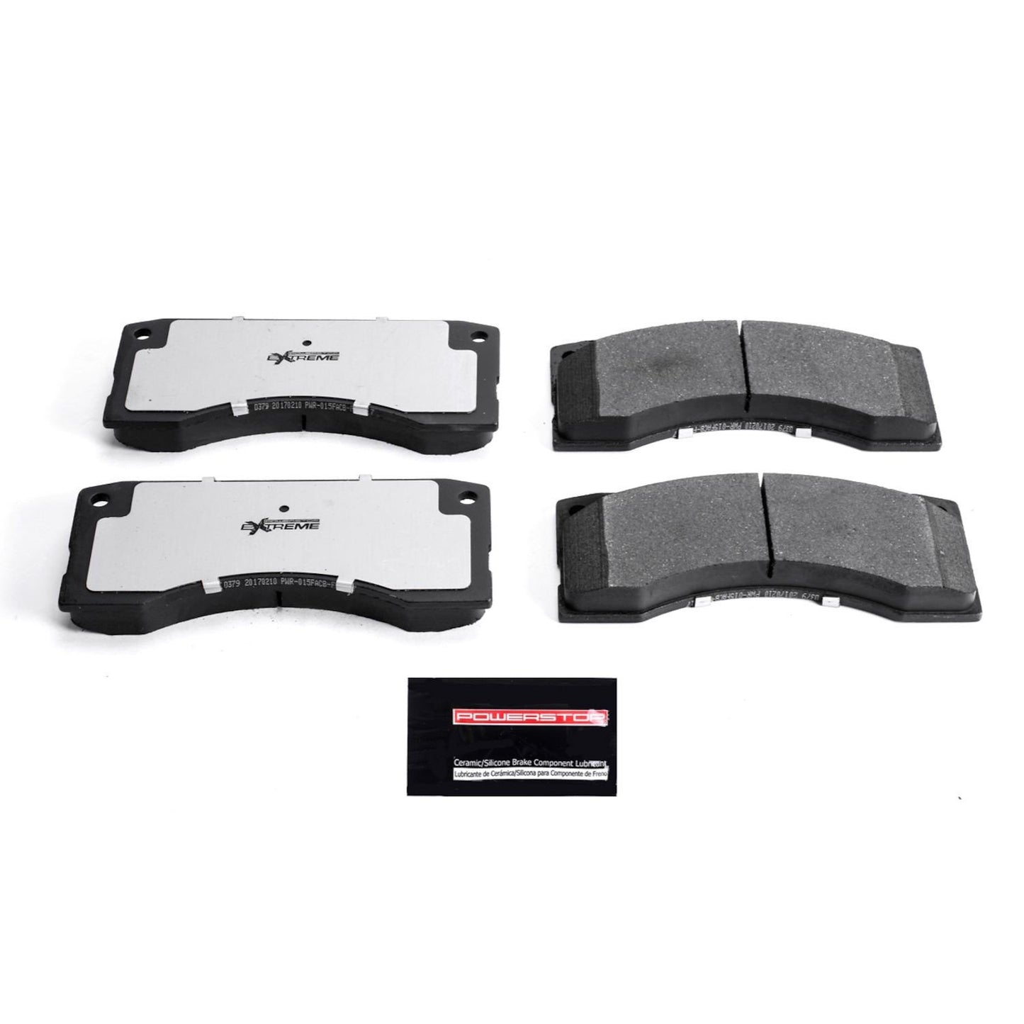 PowerStop Power Stop 88-90 Ford CF6000 Front Z36 Truck & Tow Brake Pads w/Hardware Z36-379