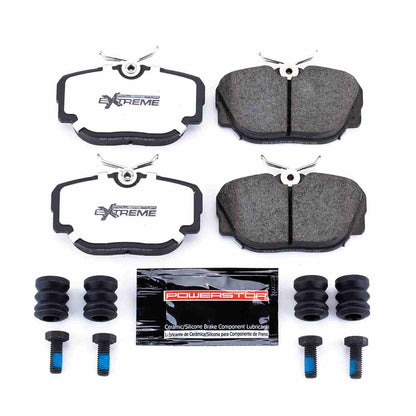 PowerStop Power Stop 1991 BMW 318i Front or Rear Z36 Truck & Tow Brake Pads w/Hardware Z36-493